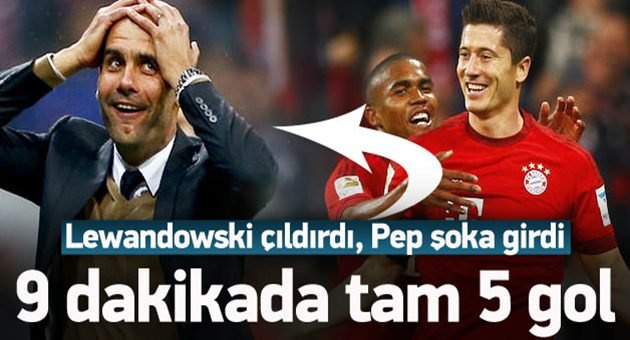 Lewandowski Çıldırdı!