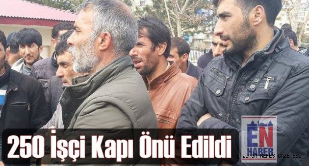 Maden İşçilerinin Eli Kolu Bağlandı