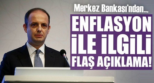 Merkez Bankası'ndan Enflasyon Açıklaması