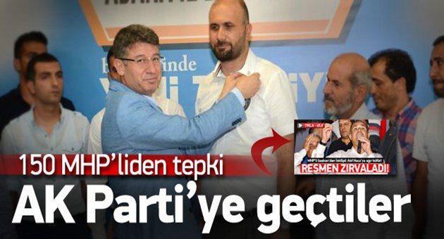 MHP'de Yaprak Dökümü Devam Ediyor