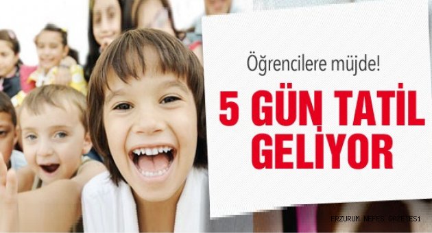 Nisan Tatili 5 Güne Çıktı