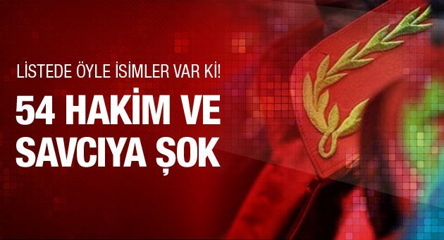 O Hakim ve Savcılara Şok!