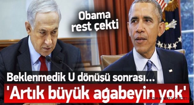 Obama'dan Netanyahu'ya Rest