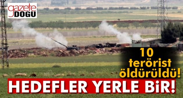 Obüsler DAEŞ Hedeflerini Vurdu