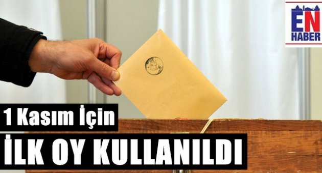Oy Verme İşlemi Başladı