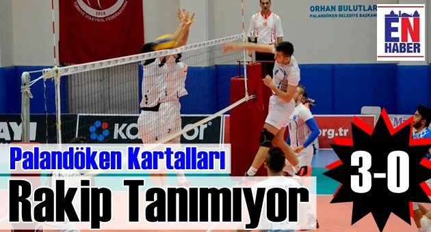 Palandöken Belediyespor Zirveye Oynuyor