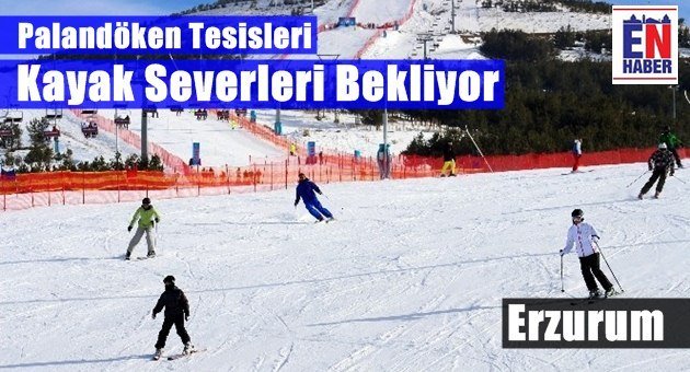 Palandöken'de Kayak Sezonu Açıldı