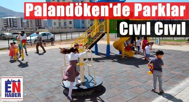 Palandöken'de Yeni Parklar Hizmette