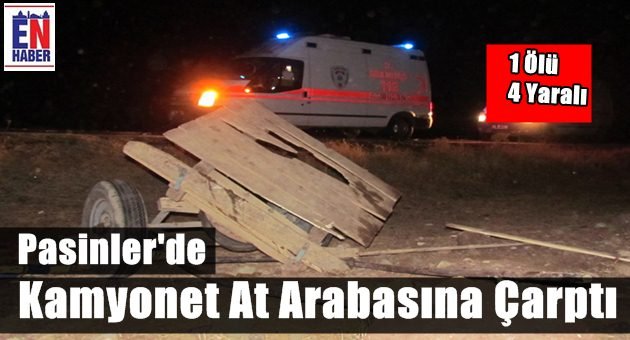 Pasinler'de Trafik Kazası Can Aldı