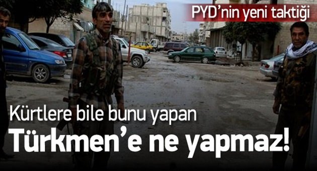 PYD'den Peşmerge'ye Etnik Temizlik