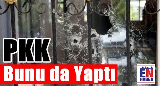 PKK'dan İlkokula Alçak Saldırdı