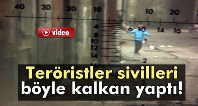 PKK Sivilleri Kalkan Olarak Kullanıyor