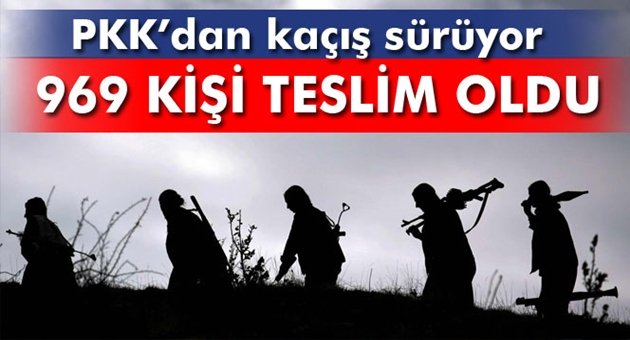 PKK'dan Kaçıp, Teslim Oluyorlar