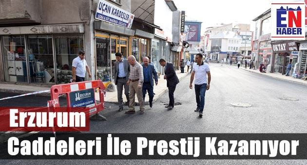 Erzurum'da Prestij Caddeleri Artıyor