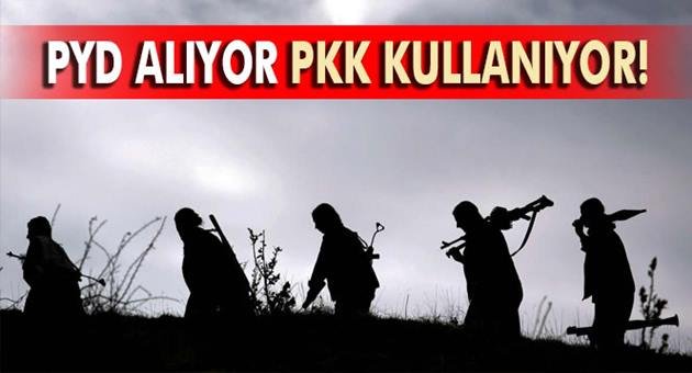 PYD Alıyor PKK Kullanıyor!