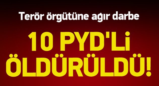 Sultan Murat Tugayından PYD'ye Darbe