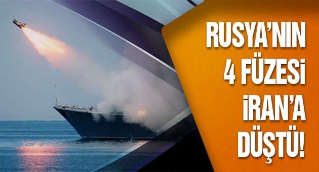 Rusyan'nın Suriye Füzeleri İran'a Düştü