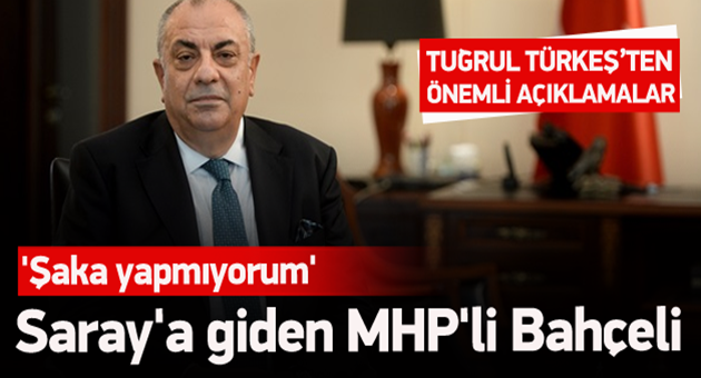 'Saray'a Giden MHP'li Bahçeli'dir'