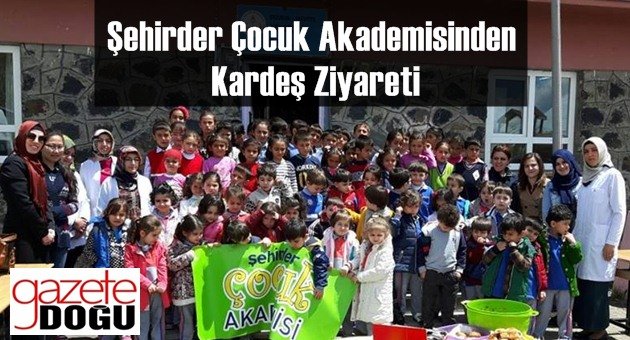 Şehirder Çocuk Akademisinden Kardeş Ziyareti