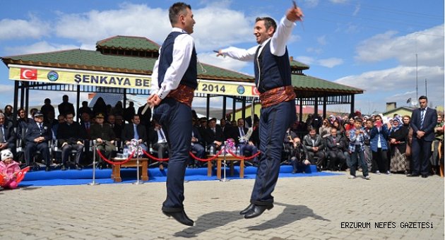 Şenkaya'da Kurtuluş Coşkusu Yaşandı