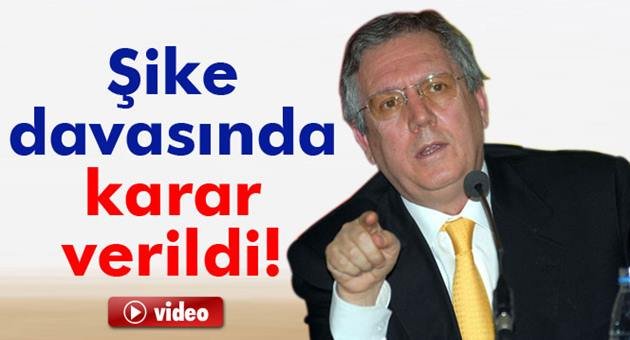 Şike Davasında Karar Verildi