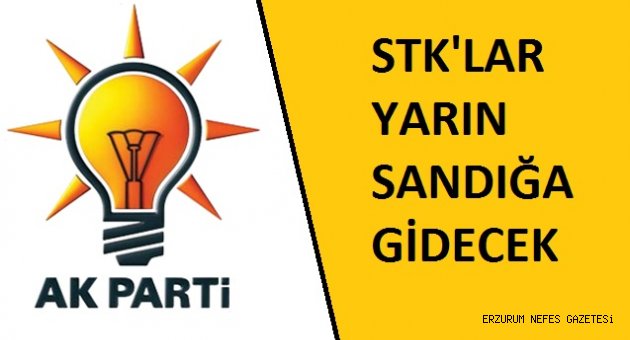 STK'lar Sandığa Gidiyor