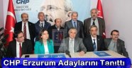 CHP Erzurum Adayları Görücüye Çıktı