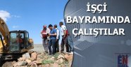 İşçi Bayramında Çalıştılar