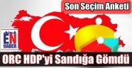 HDP'nin Ümitlerini Tüketen Anket