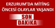 Erzurum'da HDP Mitingi Öncesi Olaylar Çıktı