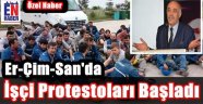 Sançim Bilecik'te İşçi Protestoları Başladı