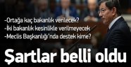 Ak Parti'nin Koalisyon Şartları