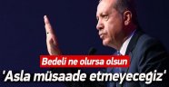 Erdoğan'dan Sert Tepki