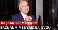 Sekmen'den Övgü