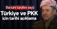 Barzani Tarafını Seçti