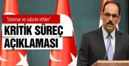 Saray'dan Çözüm Süreci Açıklaması