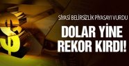 Dolar Rekor Tazeledi