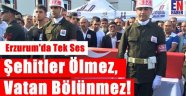 Erzurum Şehidini Tekbirler İle Uğurladı