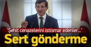 Davutoğlu'ndan Sert Gönderme