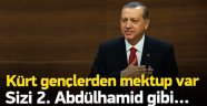 Kürt Gençlerden Erdoğan'a Mektup