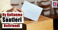 YSK Oy Kullanma Saatlerini Açıkladı