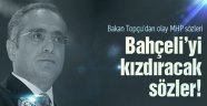 Bakan Topçu'dan Bahçeli'ye Gönderme