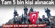 5 Bin Özel Harekat Kadrosu