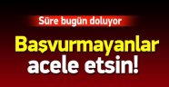 Gelir Testi İçin Son Gün