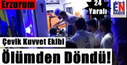 Çevik Kuvvet Aracı Kaza Yaptı, 24 Yaralı!