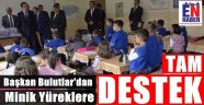 Başkan Bulutlar, Minik Yürekleri Sevindirdi