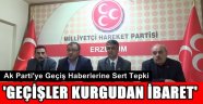 MHP'den Geçiş Haberlerine Sert Tepki