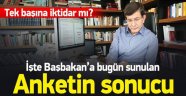 Başbakan'ın Masasındaki Anket