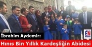 Aydemir Hınıs'ın Konuğuydu