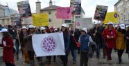 Erzurum 'Kadına Şiddete Hayır' Dedi